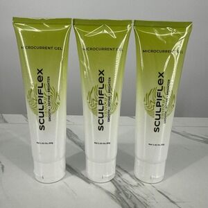 SCULPIFLEX Microcurrent Gel Smooth Define Brighten 2.82oz 3pk EXP 02/07/27